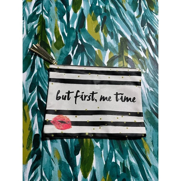 But first, Me Time Makeup bag - Picture 1 of 9